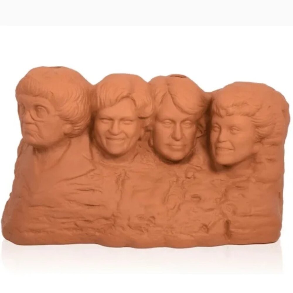 Golden Girls Rushmore Chia Pet Decorative Planter